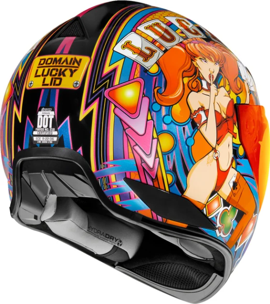Casca Icon Domain Lucky Lid 4 Multi 3XL, 8, nordicamoto.ro