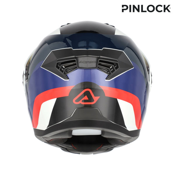 Casca Flip-up Acerbis Rider Graphic Alb/Albastru/Rosu XL-8