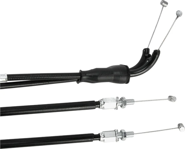 Cablu de accelerație din vinil negru, model standard negru, 2, nordicamoto.ro