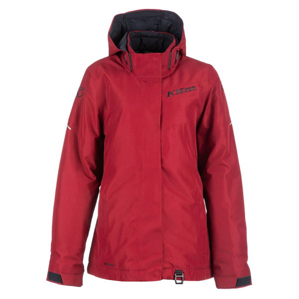 Geaca Dama Snowmobil Klim Allure Insulated Black - Fiery Coral-8