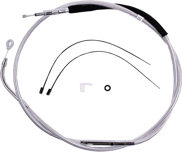 High-efficiency Braided Sterling Chromite Ii® Clutch Cable Silver, 1, nordicamoto.ro