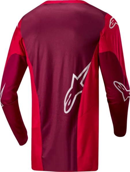 Tricou Alpinestars Racer Hoen Red, 4, nordicamoto.ro