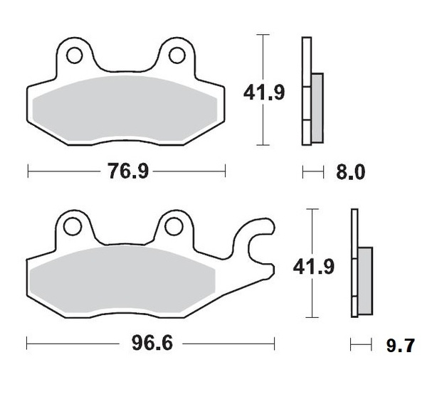 Ceramic Brake Pads 