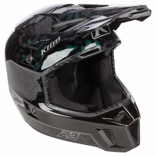 Casca Snowmobil Klim F3 Carbon ECE Wraith-1