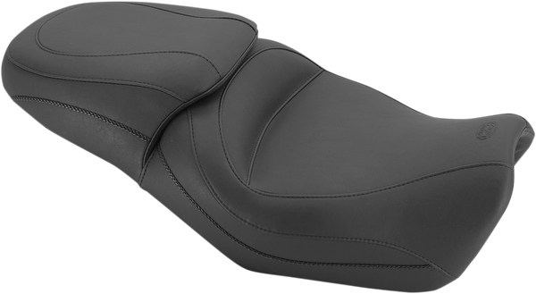 Vintage Touring 2-up Vinyl Seat Black, 1, nordicamoto.ro