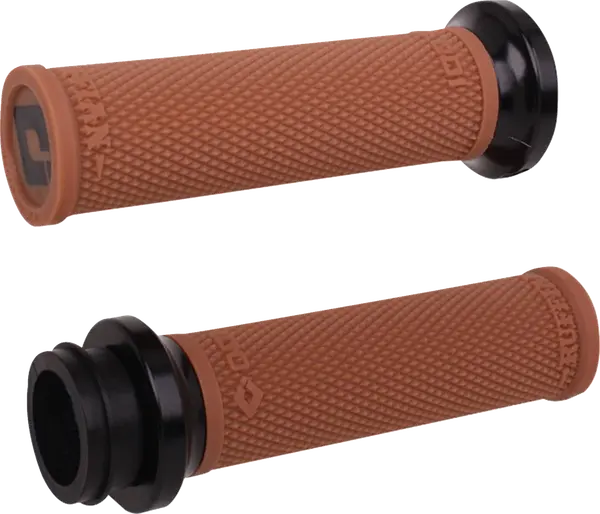 Ruffian Lock-on Street Grips Brown 