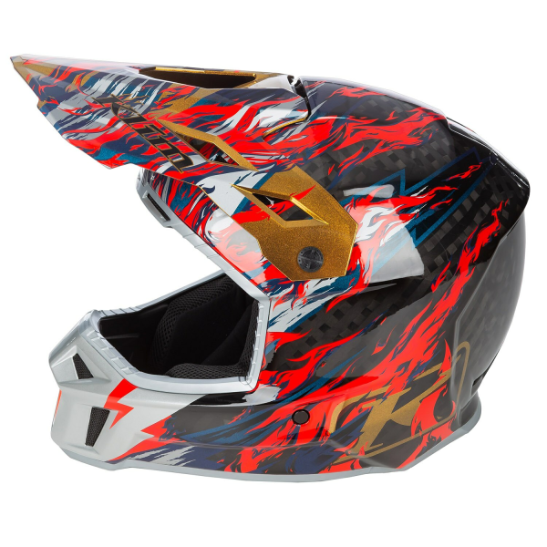 Casca Snowmobil Klim F3 Carbon Pro ECE Ascent Black - Asphalt-25