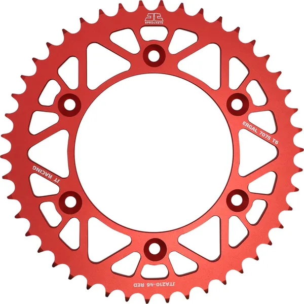 JT SPROCKETS Rear Sprocket Red 