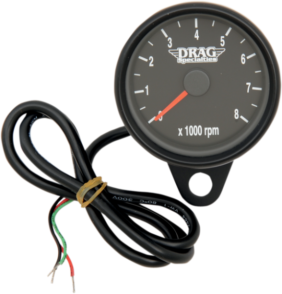 2.4(r) Mini Electronic Tachometer Black, 1, nordicamoto.ro