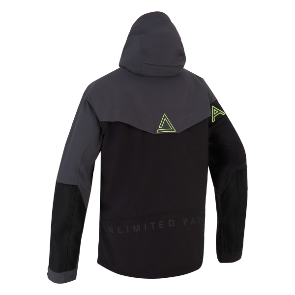 AMOQ Orbit V2 Jacket 20K Black/Dk Grey/HiVis XS-1