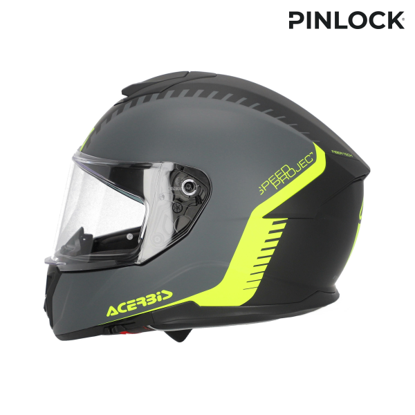 Casca Integrala Acerbis Krapon 22-06 Gri/Galben XXXL-1