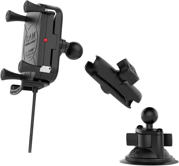 Tough-charge Ram Mounts  Suport Venturza cu Incarcare Wireless Waterproof - Ram-b-166-un12w-0