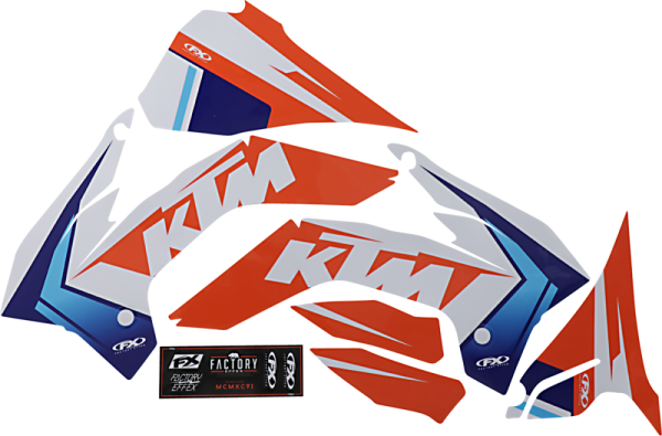 Graphc Evo17 Sx85 13-17 Black, Blue, Orange, White, 1, nordicamoto.ro