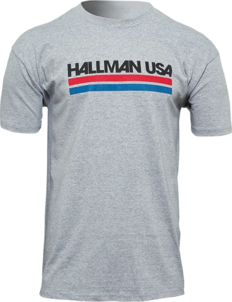 Tee Hallman Usa BlackBlack  S, 2, nordicamoto.ro