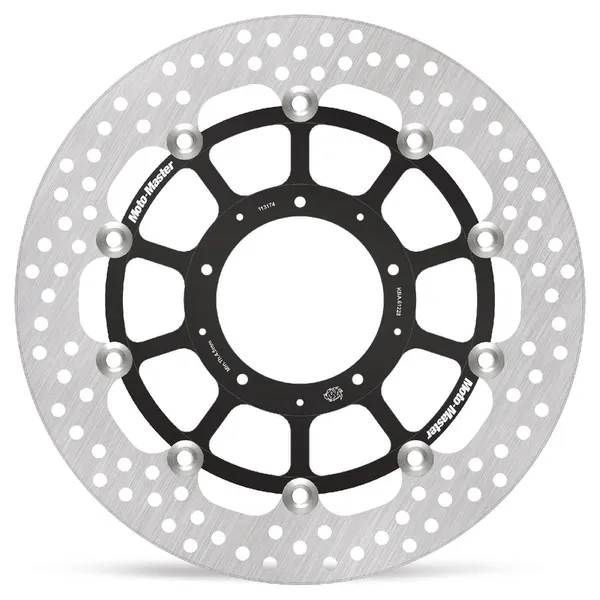 Halo Series Floating Rotor Black, Stainless Steel-1