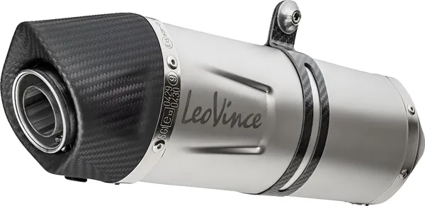 Lv One Evo Stainless Steel Slip-On Muffler Black, 1, nordicamoto.ro