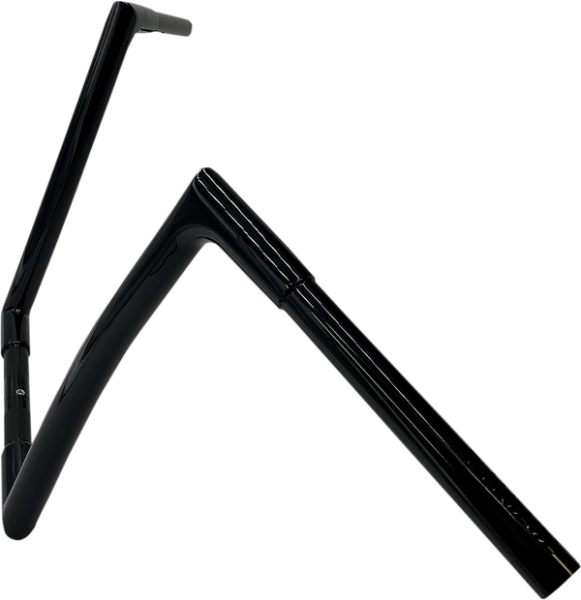 1-1/4(r) Ez Install Flat Top Handlebar Black, 2, nordicamoto.ro