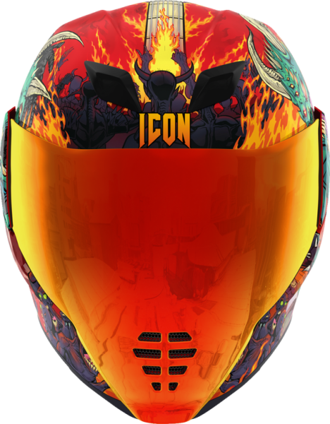 Casca Icon Airflite Blegh Mips Red/Green-7