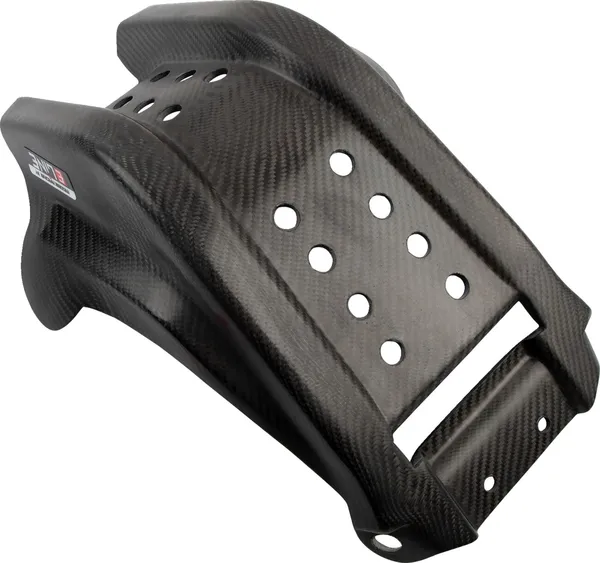 MOOSE RACING Carbon Fiber Skid Plate Black -2