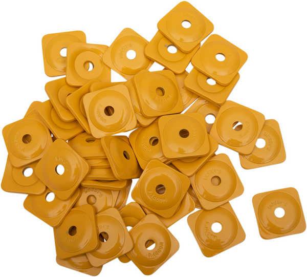 Grand Digger® Support Plates Yellow, Powder Coated, 1, nordicamoto.ro