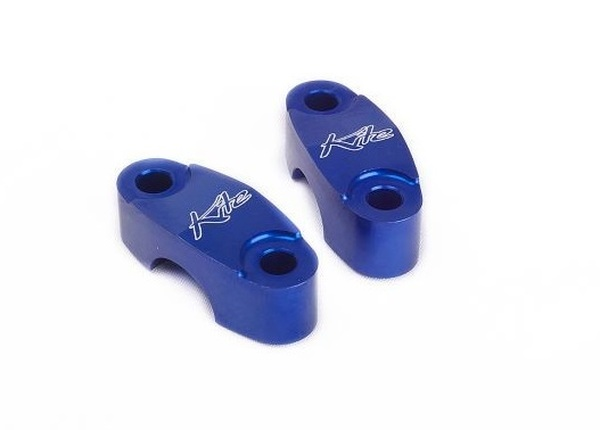 Sm-mc Upper Handlebar Clamps Blue, Anodized 