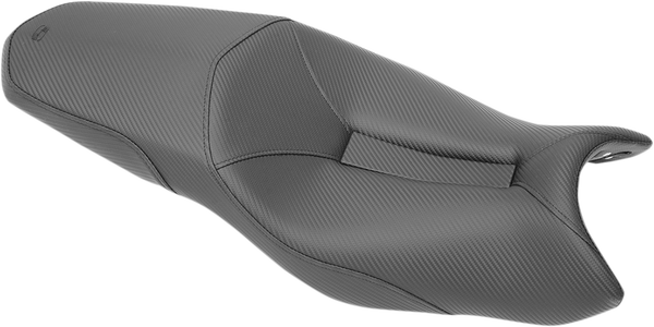 Gel-channel Track Carbon Fiber Sport Seat Black, 1, nordicamoto.ro