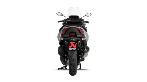 Slip-on Line Muffler Scooter Black, Carbon Fiber-0
