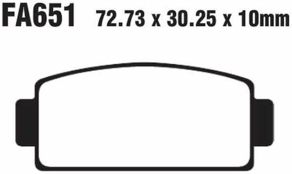 R Series Heavy Duty Sindered Brake Pads 