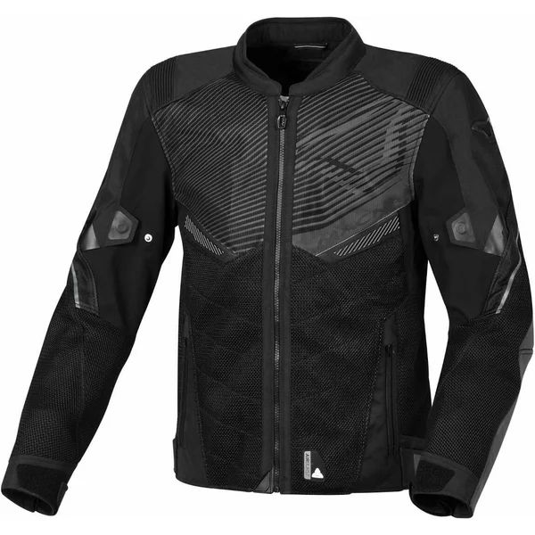 Geaca de vara sport MACNA FOXTER L Negru/Rosu, 5, nordicamoto.ro