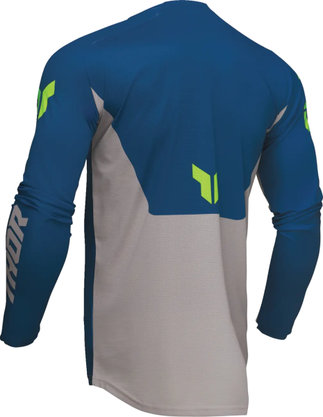 Tricou Enduro Thor Launchmode Forge Blue-3