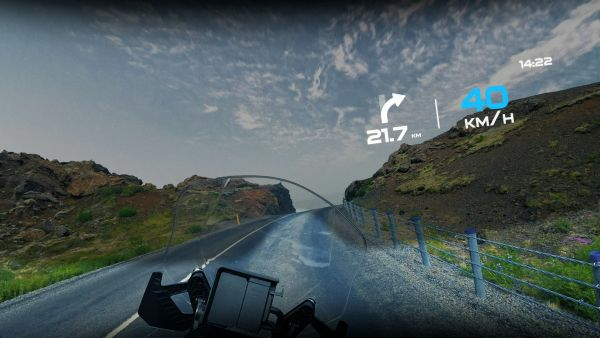 Display HUD SHOEI GTA3 SMART-2