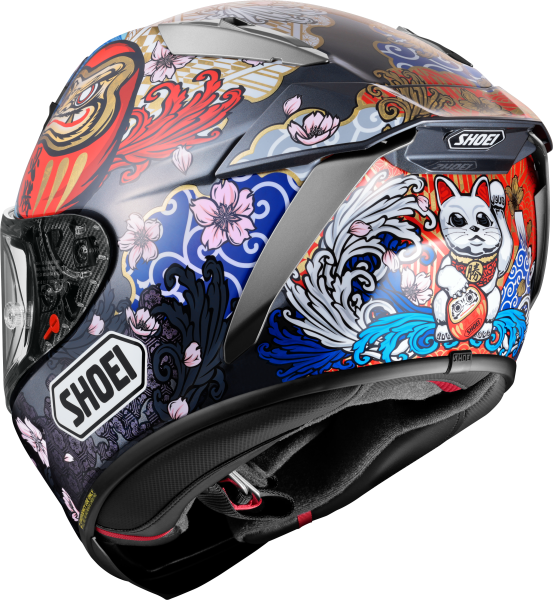 Casca integrala SHOEI X-SPR PRO Marquez Motegi5 TC-1 Negru/Albastru/Rosu XXL-5