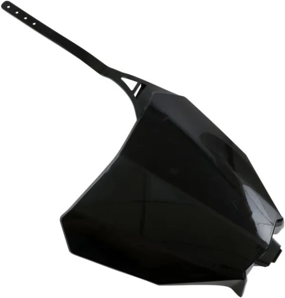 Replacement Front Number Plate Black-0