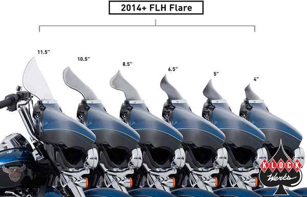 Flare Windshield Gray, 5, nordicamoto.ro