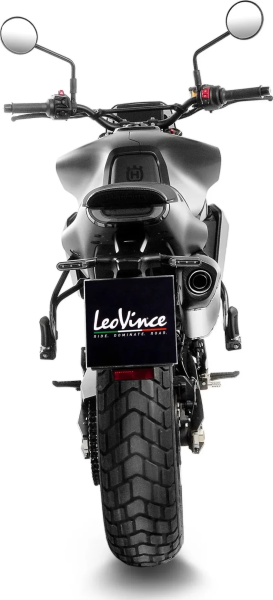 Tobă de eșapament LeoVince LV-14 Slip-On pentru Husqvarna Svartpilen 801, 4, nordicamoto.ro