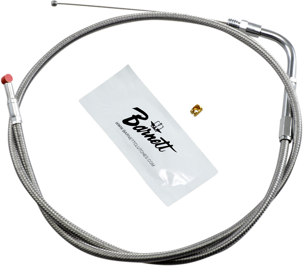 Stainless Steel Throttle/idle Cable Silver Standard, 1, nordicamoto.ro