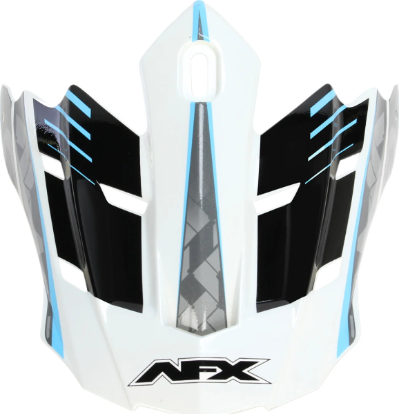 Fx-17 Factor Visor Peak Pearl White/light Blue Blue, White ONE SIZE, 1, nordicamoto.ro