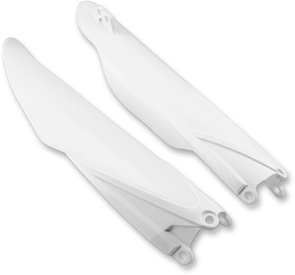 Plastic Fork Guards White-0