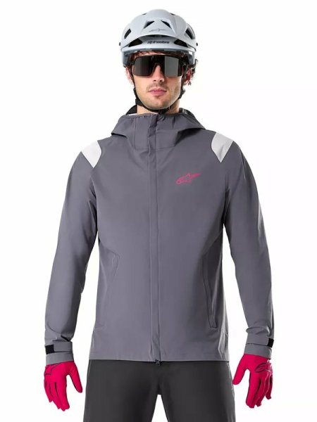 A-dura Rain Jacket Dark Titanium -3