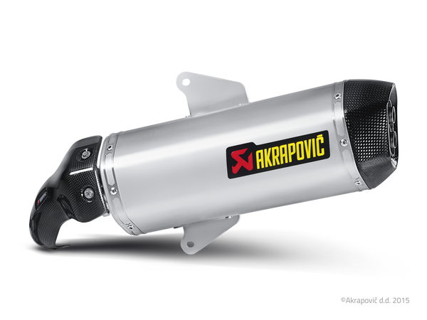 Slip-on Line Muffler Scooter Black, Carbon Fiber-6