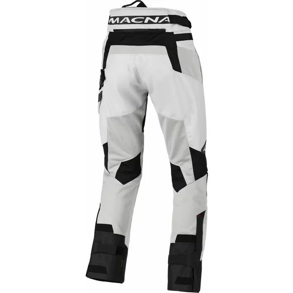 Pantaloni textil de vara dama MACNA QARGON M Gri/Negru, 2, nordicamoto.ro