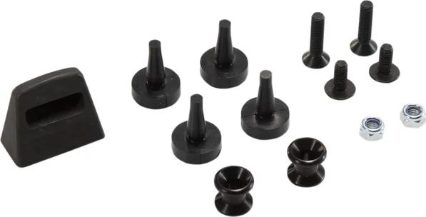 Adapter Kit For Adventure Rack Black, 1, nordicamoto.ro