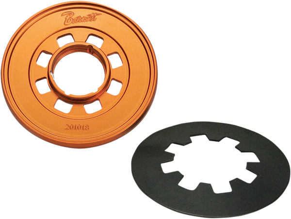 Heavy Duty Spring And Billet Pressure Plate Black, Orange, 1, nordicamoto.ro