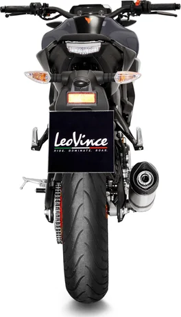 Lv One Evo Stainless Steel Full-system Exhaust Black, Matte, 3, nordicamoto.ro