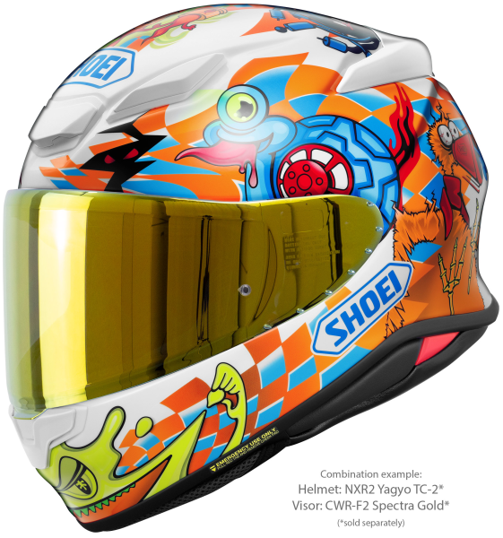 Casca integrala SHOEI NXR2 YAGYO TC-2 Albastru/Verde/Rosu/Alb XXL-4