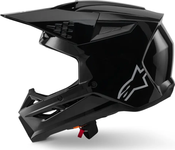 Casca Alpinestars Sm3 Solid Black Gloss-0