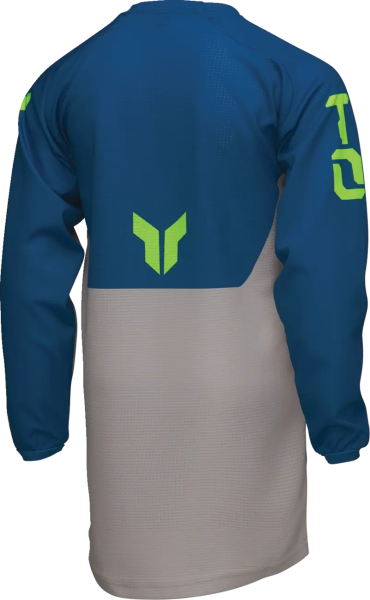 Tricou Enduro Copii Thor Launchmode Forge Blue-3