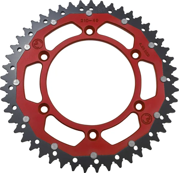 MOOSE RACING Dual Sprocket Red, 1, nordicamoto.ro