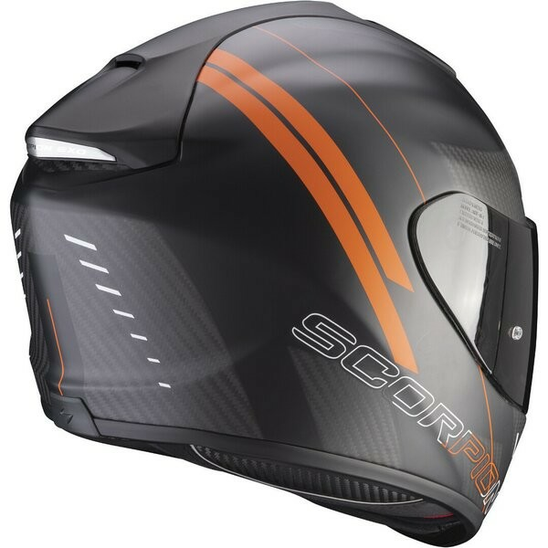 Casca Integrala Scorpion EXO 1400 Air Carbon Drik Matte Black/Orange-1
