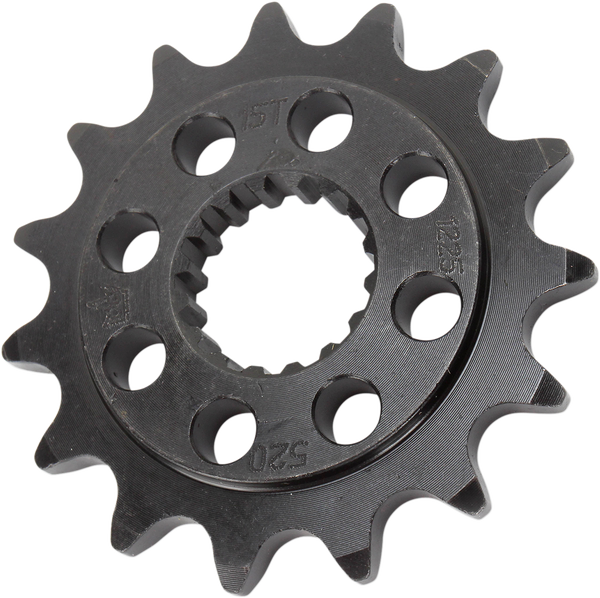 Lightweight Steel Sprocket Black, Zinc, 1, nordicamoto.ro